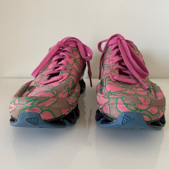 Adidas x Raf Simons Bounce Pink Sneaker - Picture 6 of 9